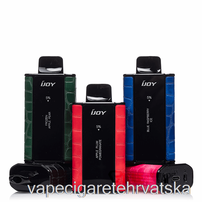 Vape Cigarete Ijoy Captain 10000 Jednokratna Plava Malina Led